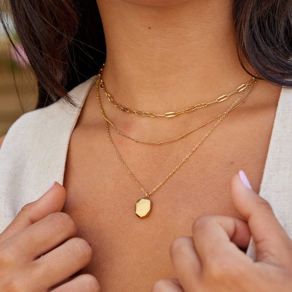 Geometrische Hanger Ketting Secundaire afbeelding
