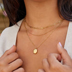 Geometrische Hanger Ketting