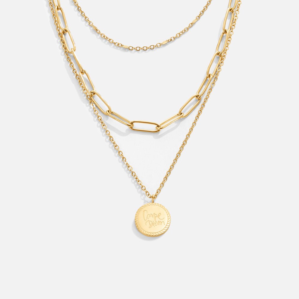 Geya Coin Gelaagde Ketting Hoofdafbeelding