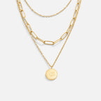 Geya Coin Gelaagde Ketting