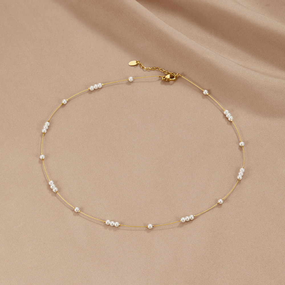 Gigi Parel Choker Ketting