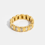 Gigi Square Kristallen Ring