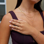 Gigi Square Kristallen Ring