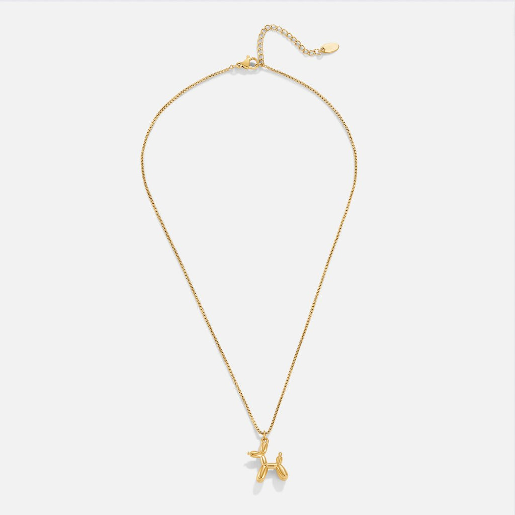 Gouden Balloon Animal Ketting