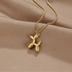Gouden Balloon Animal Ketting