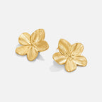Gouden Blossom Oorbellen