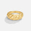 Gouden Croissant Ring