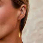 Gold Dakota Tassel Oorbellen