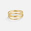 Gouden 'Infinity Loop' Ring