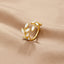 Gouden Leaf Ring