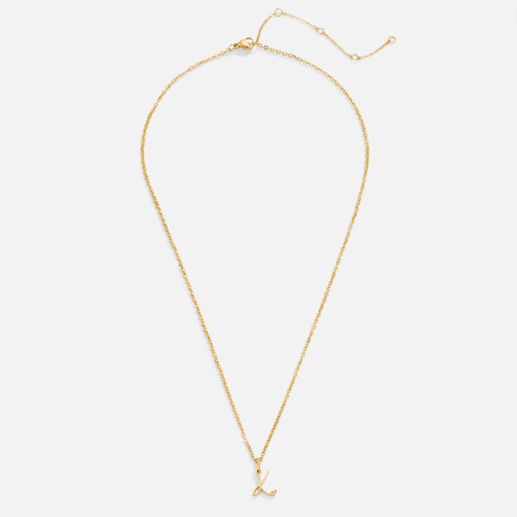Gouden Letter & Hartje Ketting