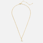 Gouden Letter & Hartje Ketting