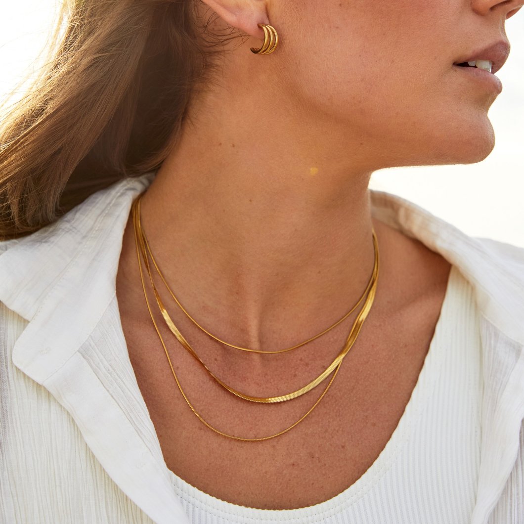 Gold Multi-Gelaagde Ketting  Ketting Secundaire afbeelding