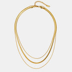 Gold Multi-Gelaagde Ketting  Ketting