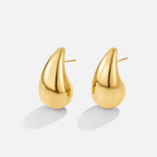 Amara Gouden Teardrop Oorbellen