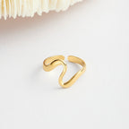 Gouden Wave Ring