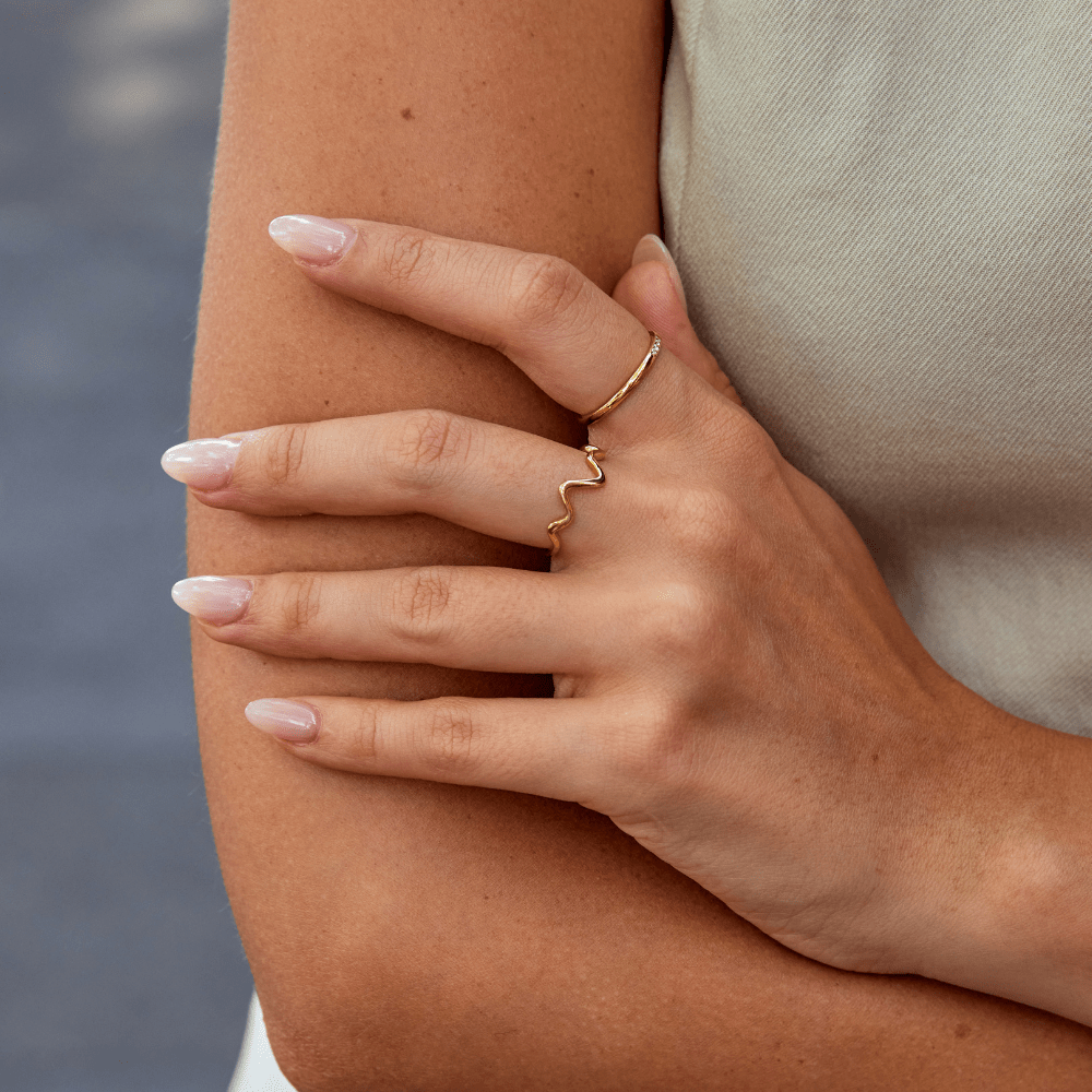 Gouden Zoe Ring