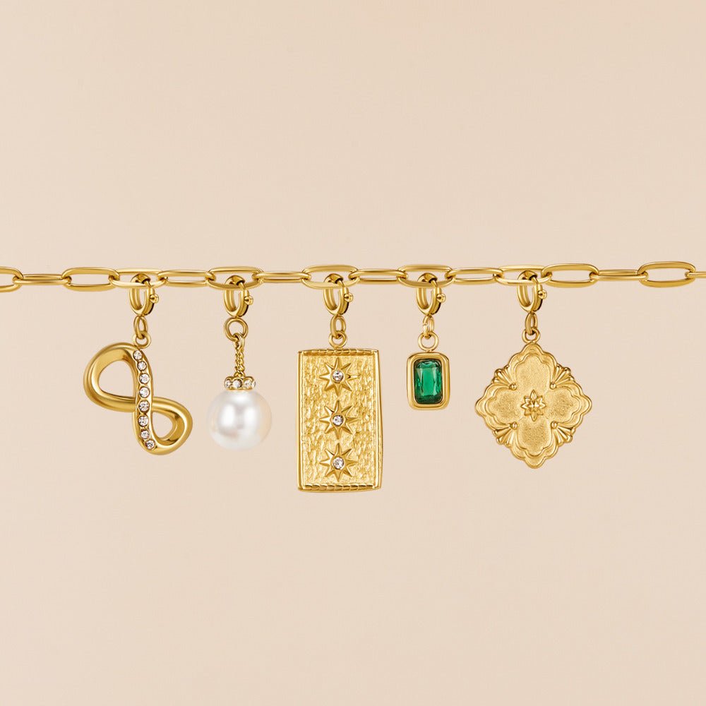 Gouden Clover Leaf Bedel