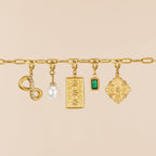 Gouden Clover Leaf Bedel