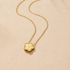 Gouden Clover Ketting