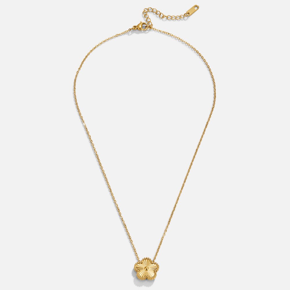 Gouden Clover Ketting