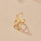 Gouden Daisy Flower Ring