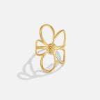 Gouden Daisy Flower Ring