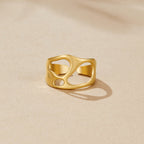 Gouden Dream Hollow Ring