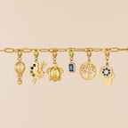 Gouden Hot Air Balloon Bedel