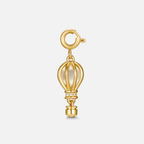 Gouden Hot Air Balloon Bedel