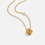 Gouden Rose Hanger Ketting