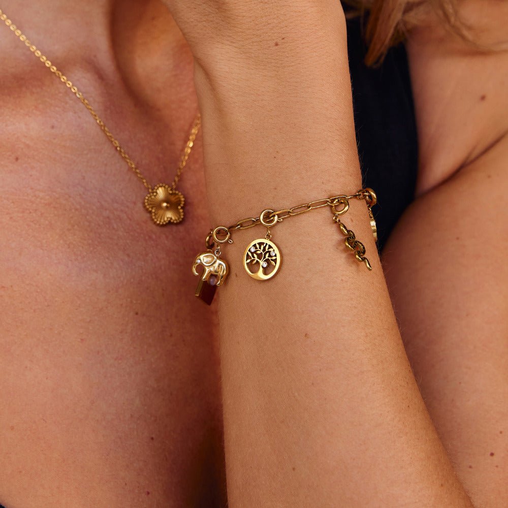 Gouden Tree Of Life Charm