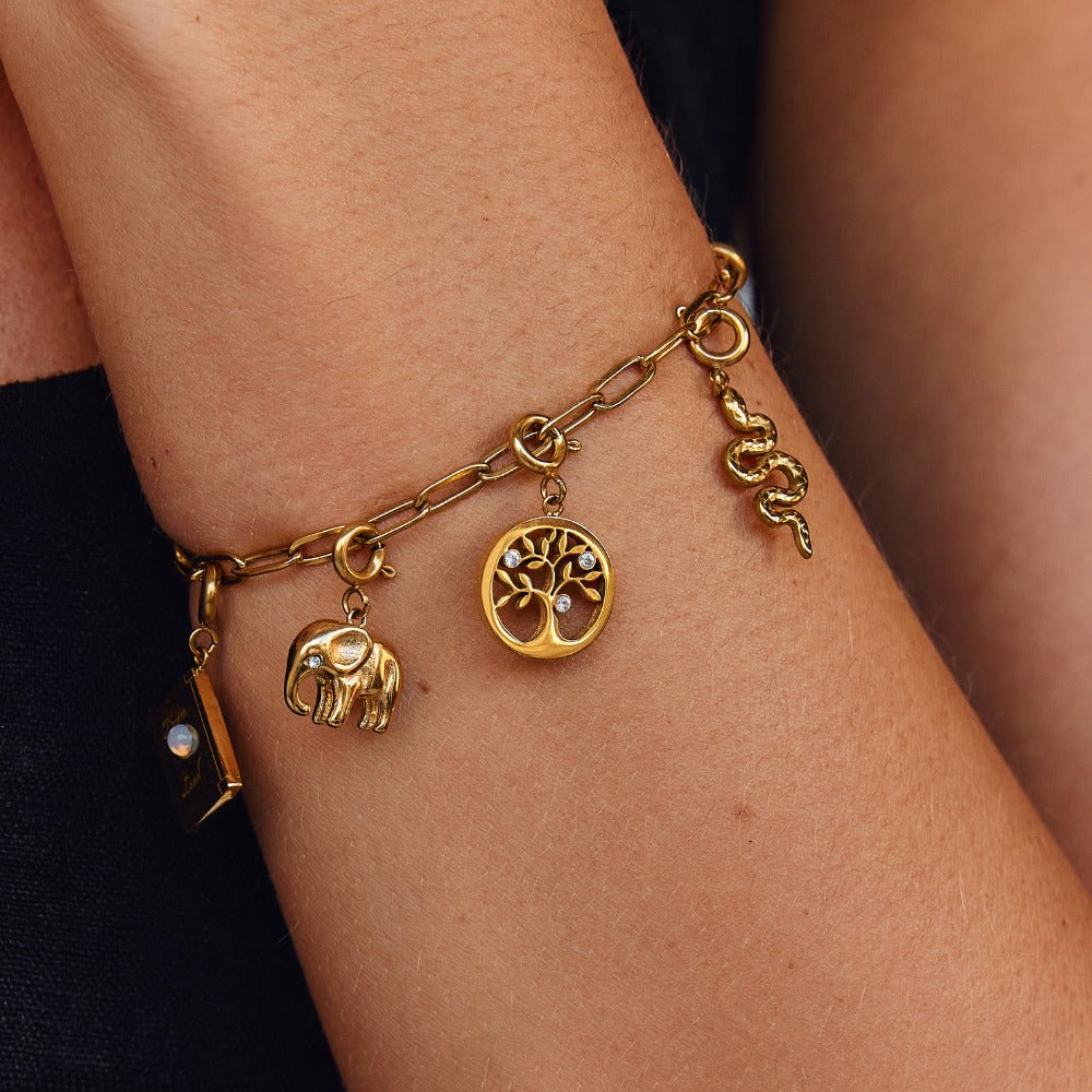 Gouden Tree Of Life Charm