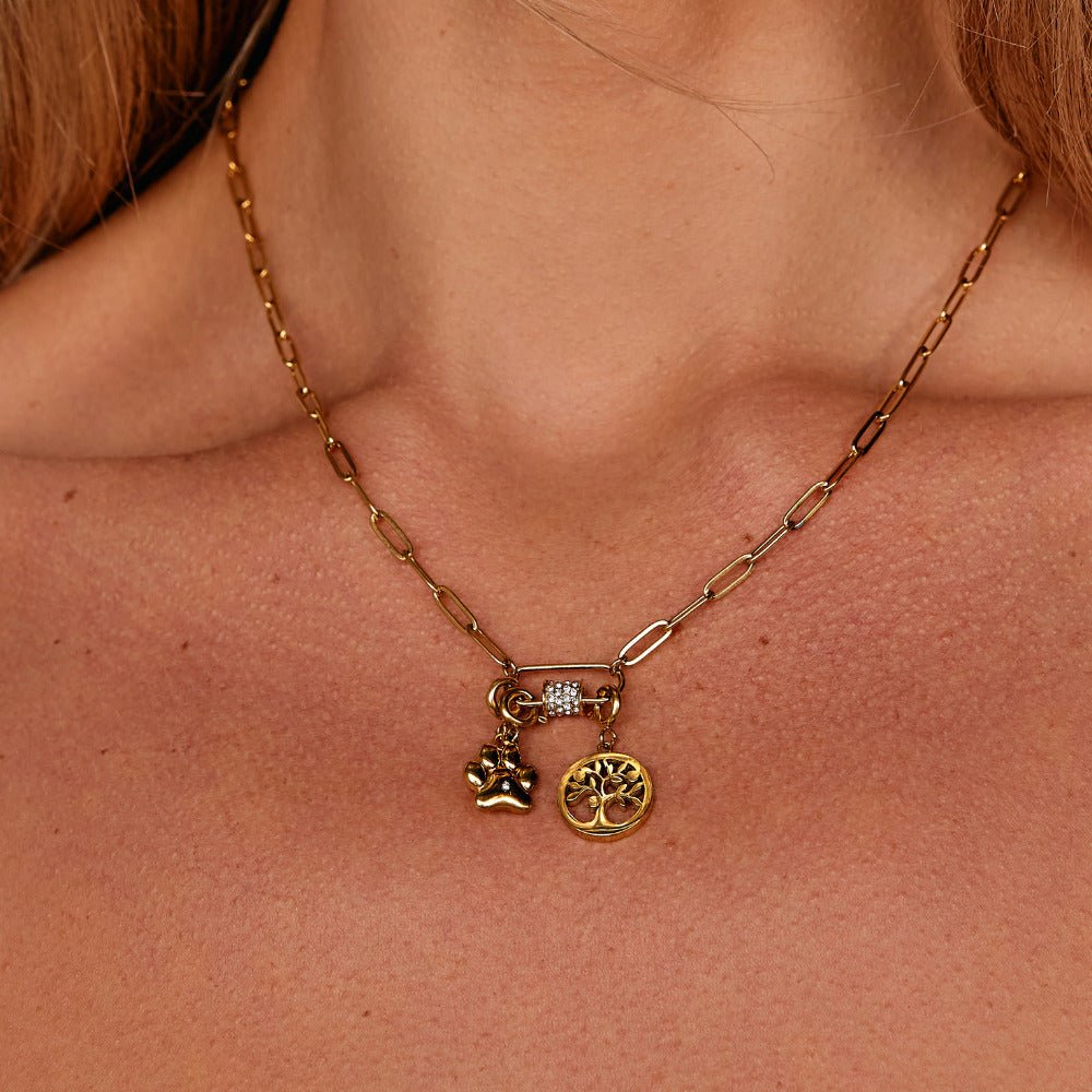 Gouden Tree Of Life Charm