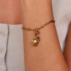 Gouden Turtle Charm