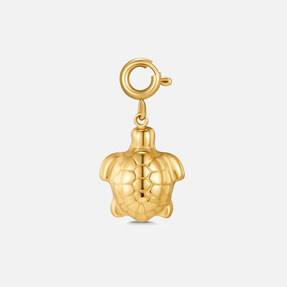 Gouden Turtle Charm