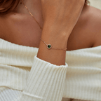 Gouden Green Emerald Kristallen Armband