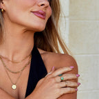 Gouden Green Willow Wikkel Ring