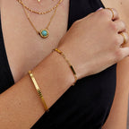 Hailey Gouden Ketting Armband