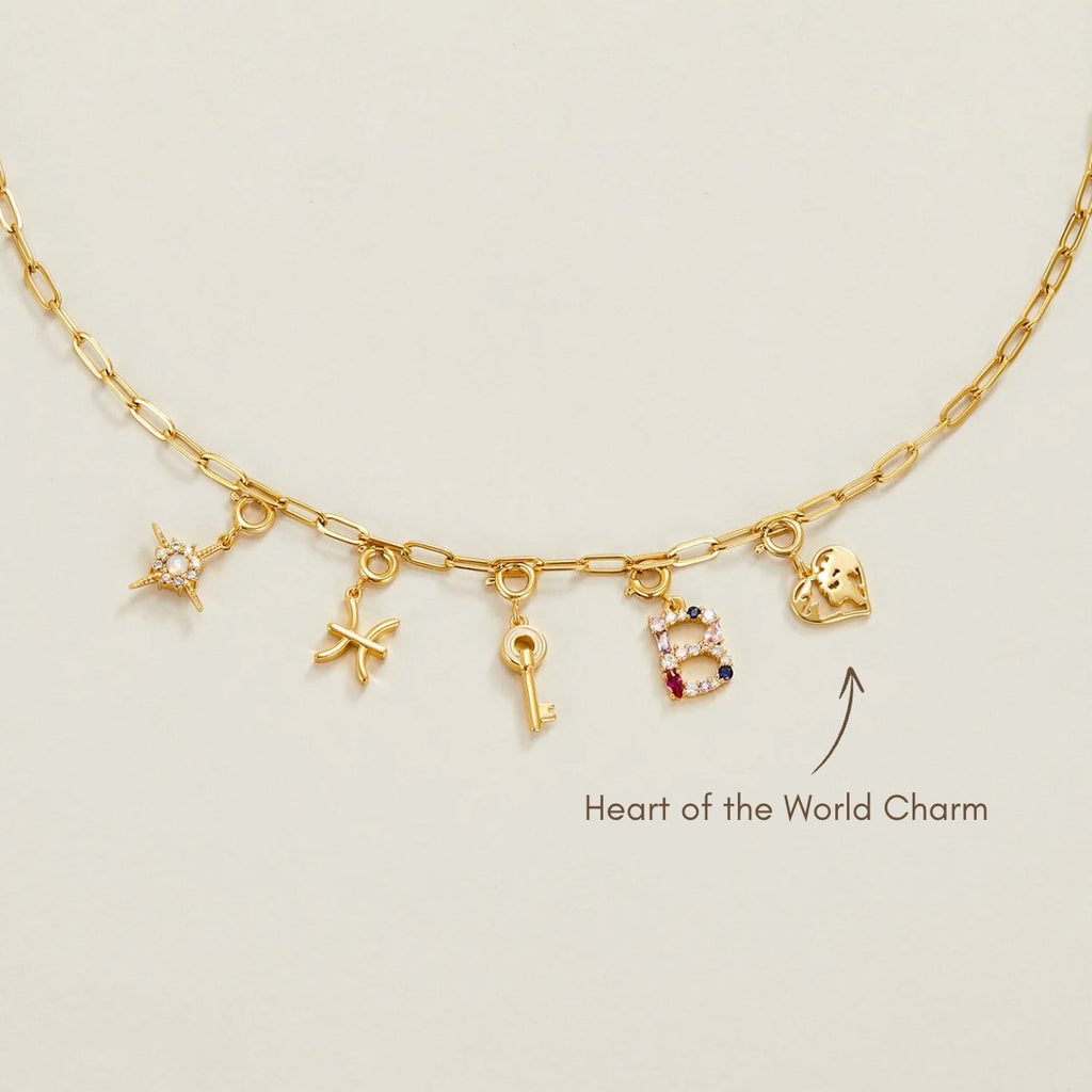 Gouden Heart of the World Bedel