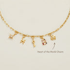 Gouden Heart of the World Bedel
