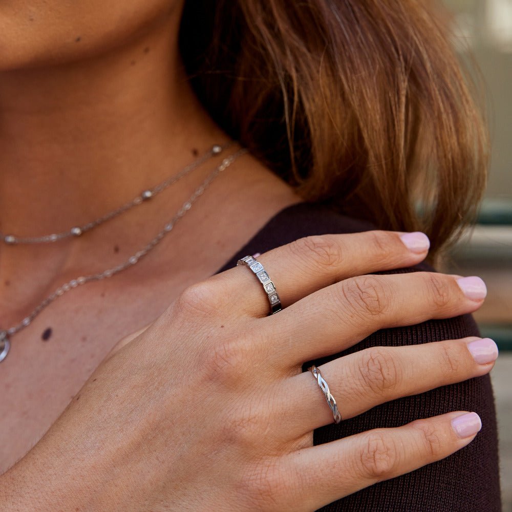 Hera Zilveren Kristallen Ring