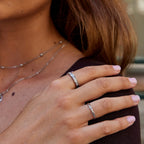 Hera Zilveren Kristallen Ring