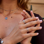 Hera Zilveren Kristallen Ring