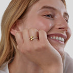 Hug Me Forever' 18K Gouden Ring
