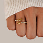 Hug Me Forever' 18K Gouden Ring