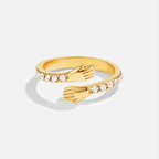 Hug Me Forever' 18K Gouden Ring