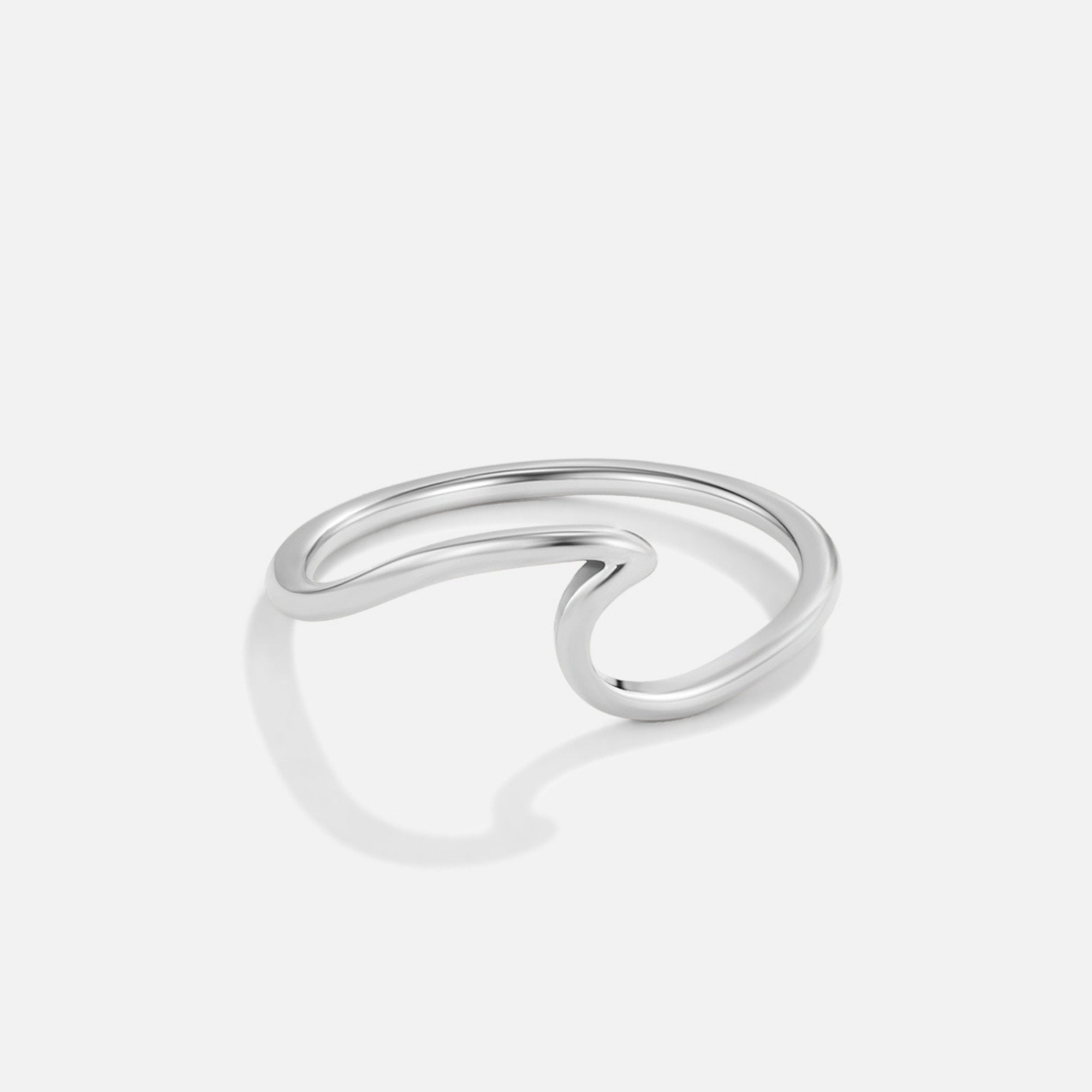 Imari Zilveren Wave Ring Hoofdafbeelding