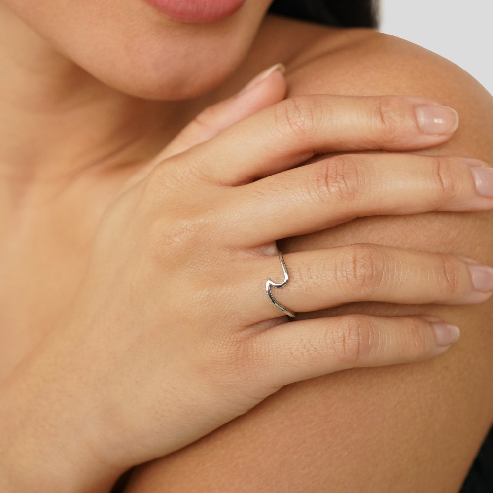 Imari Zilveren Wave Ring