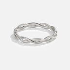 Infinity Zilveren Twist Ring